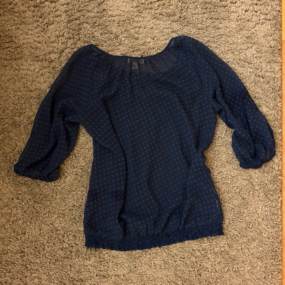 Sheer patterned blouse - Picture 5 of 5